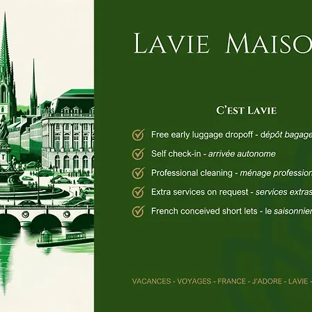 Apartamento Lavie Maison Nouveau Chartrons